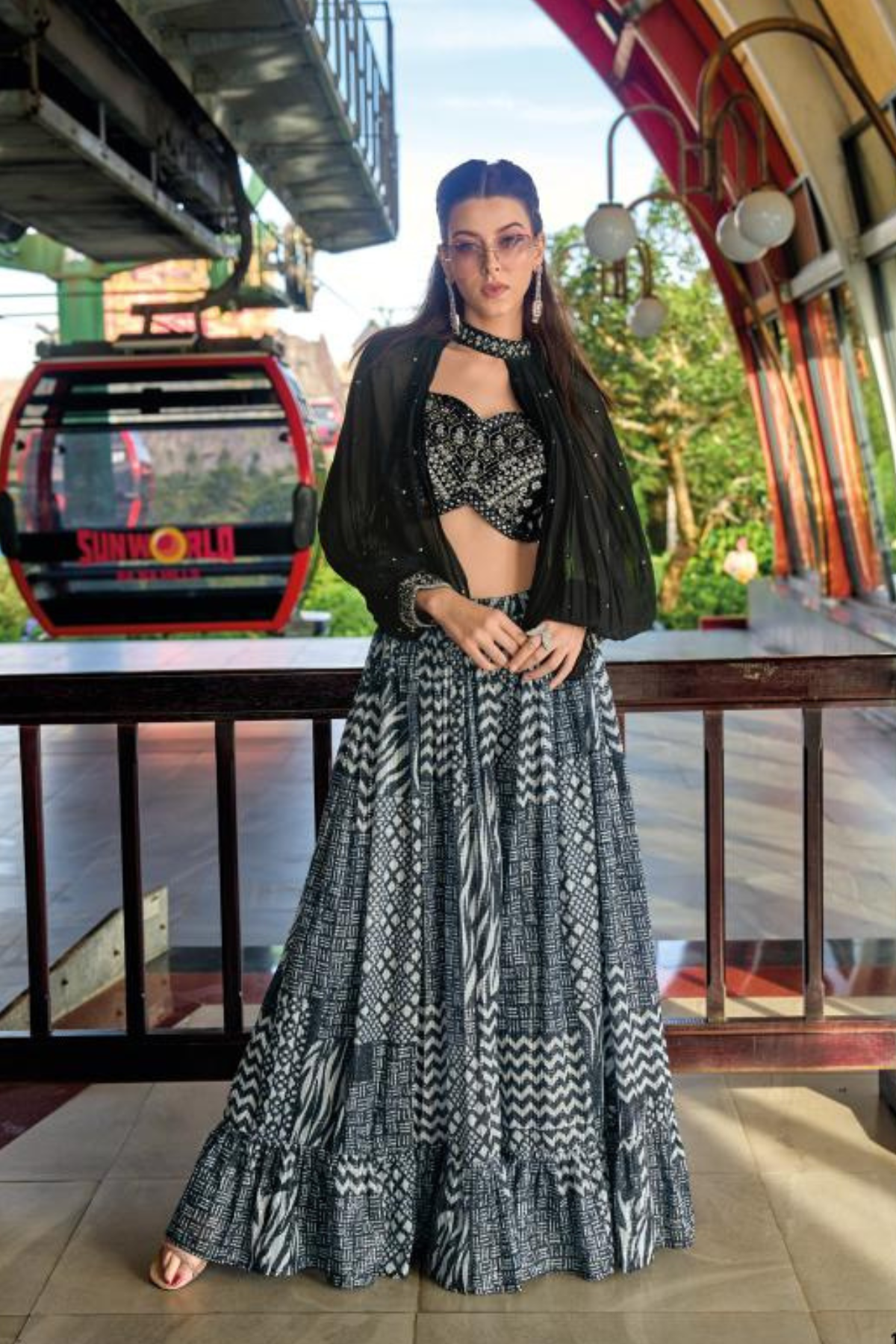 Nishira Indo Western Lehenga