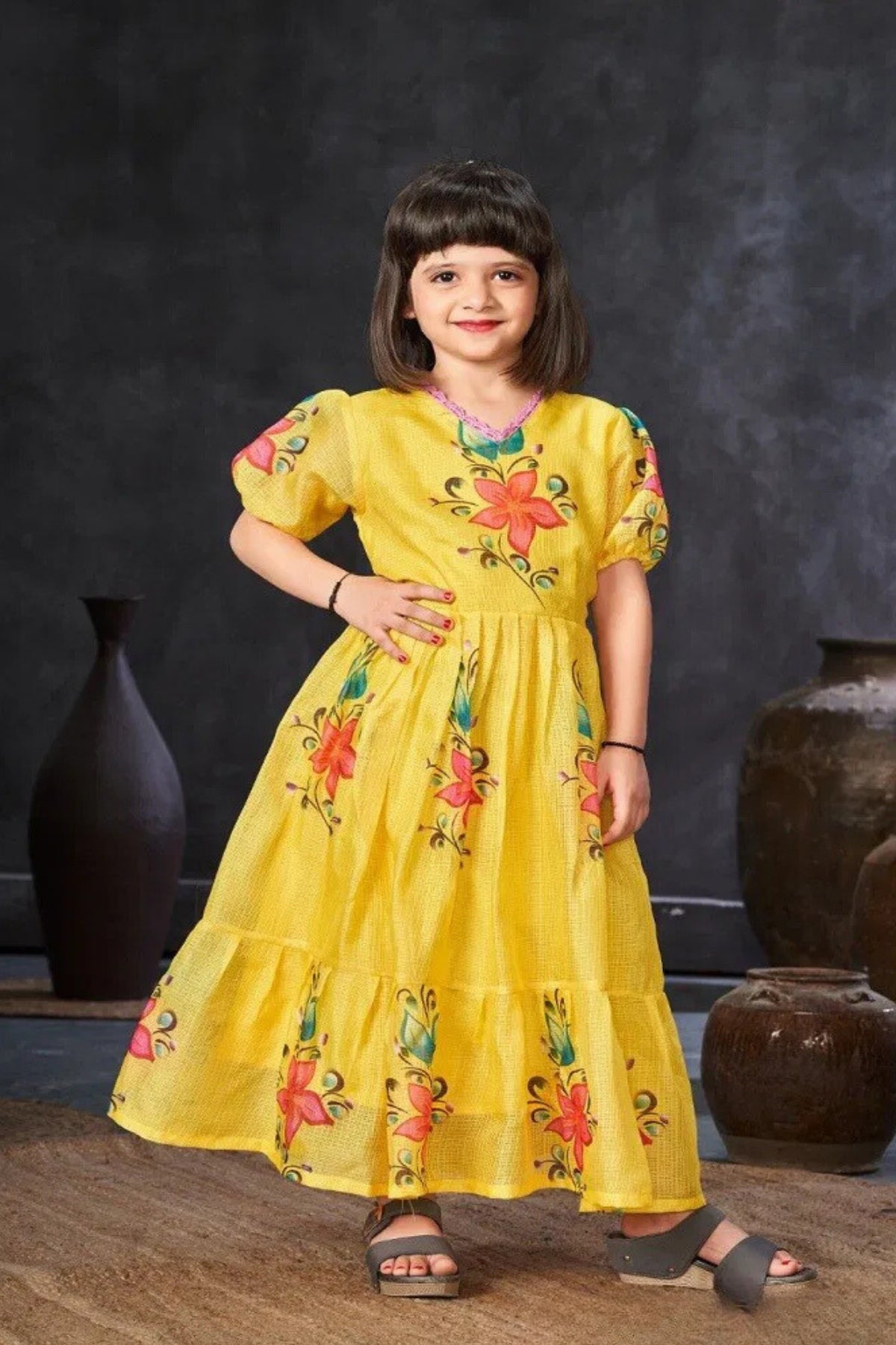 Nivara Girls Frock