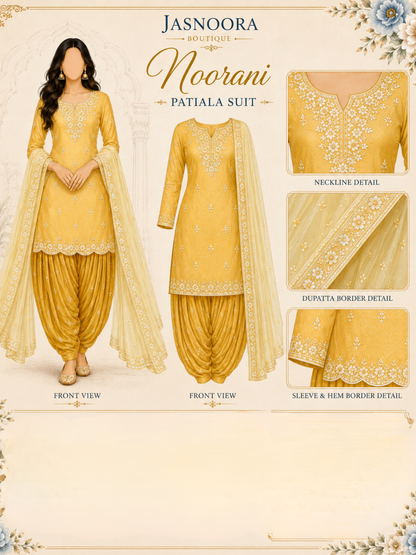Noorani Patiala Suit — Made For You