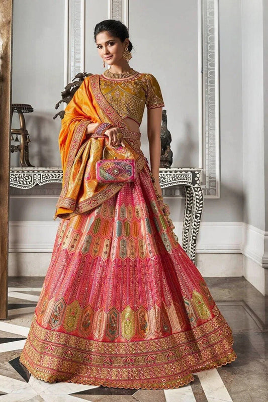 Pranaya Silk Bridal Lehenga