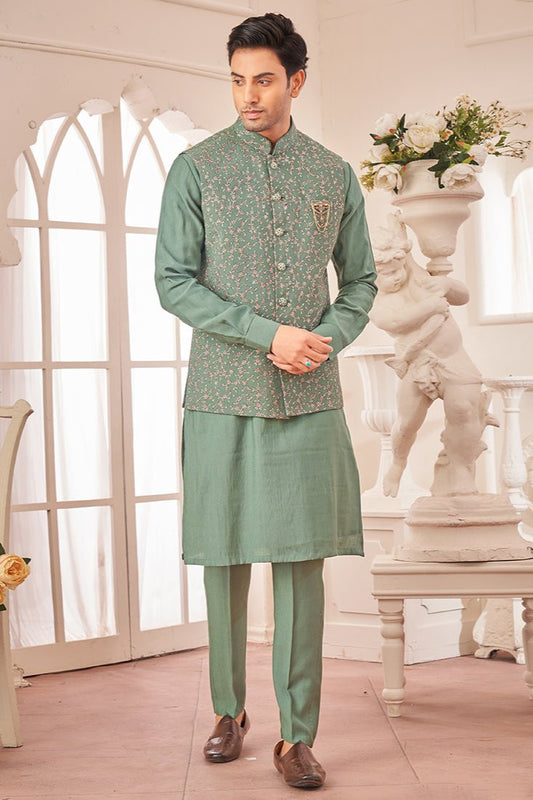 Raghav Kurta Pajama With Jacket