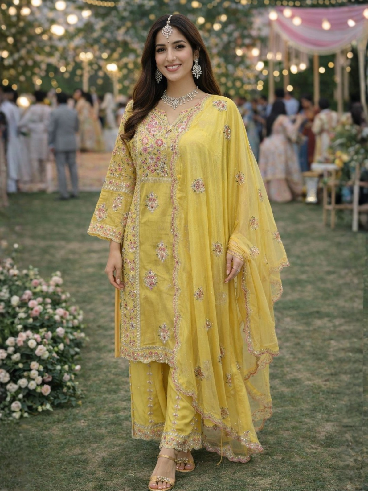 Raina Palazzo Suit