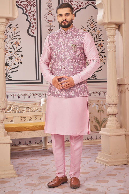 Ranbir Kurta Pajama With Jacket