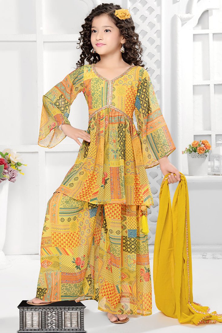 Renisha Girls Sharara Suit