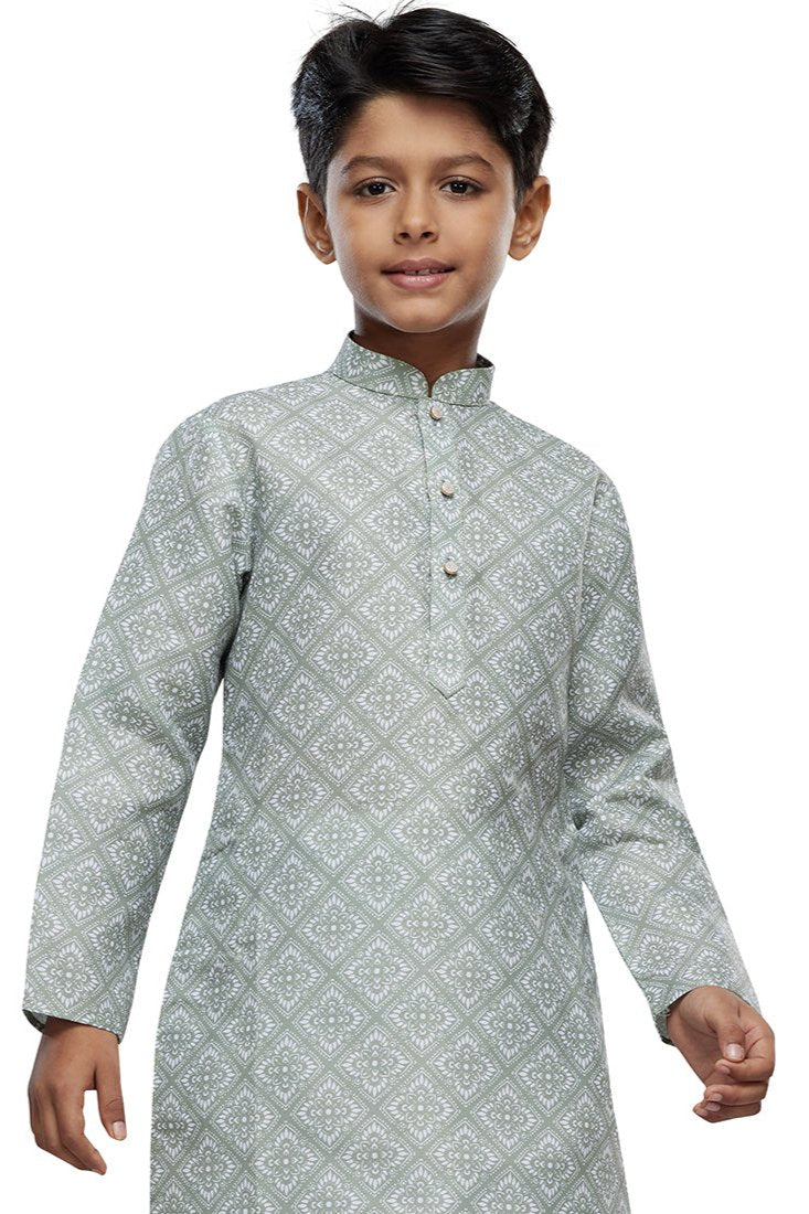 Reyan Boys Kurta With Pant Set