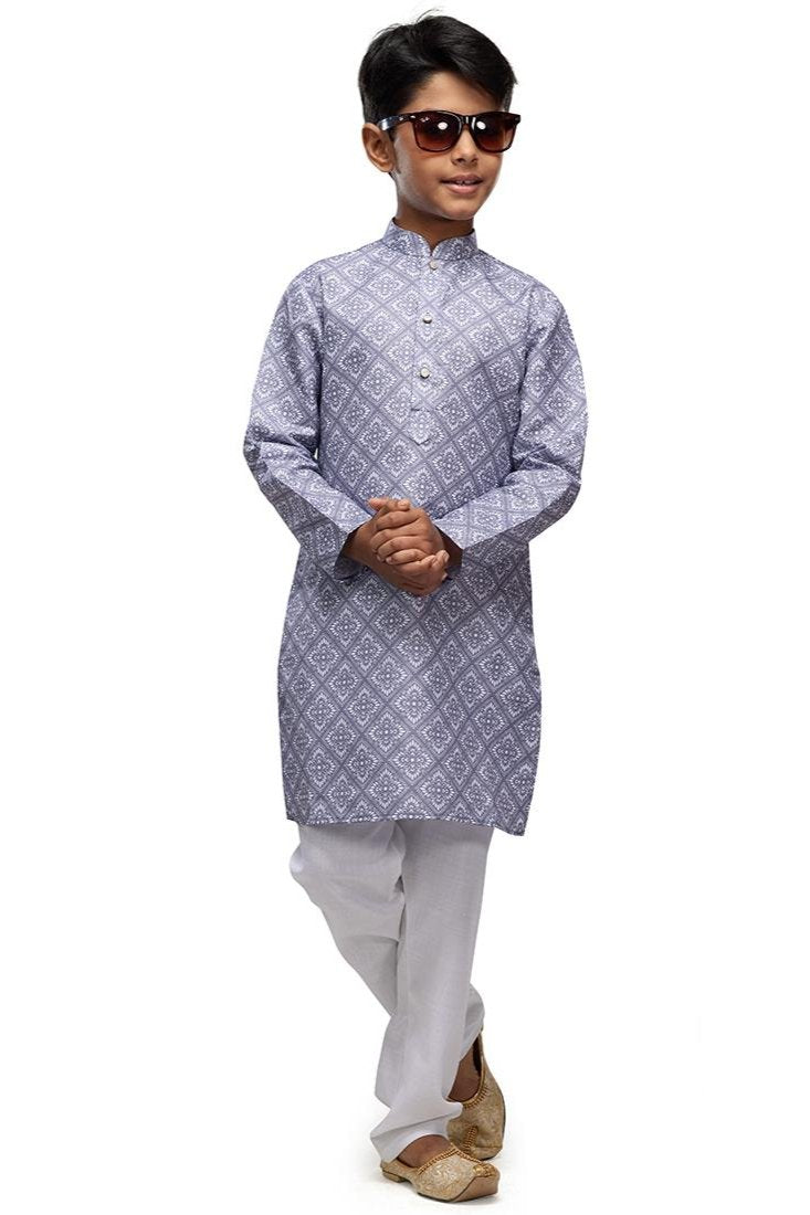 Reyan Boys Kurta With Pant Set