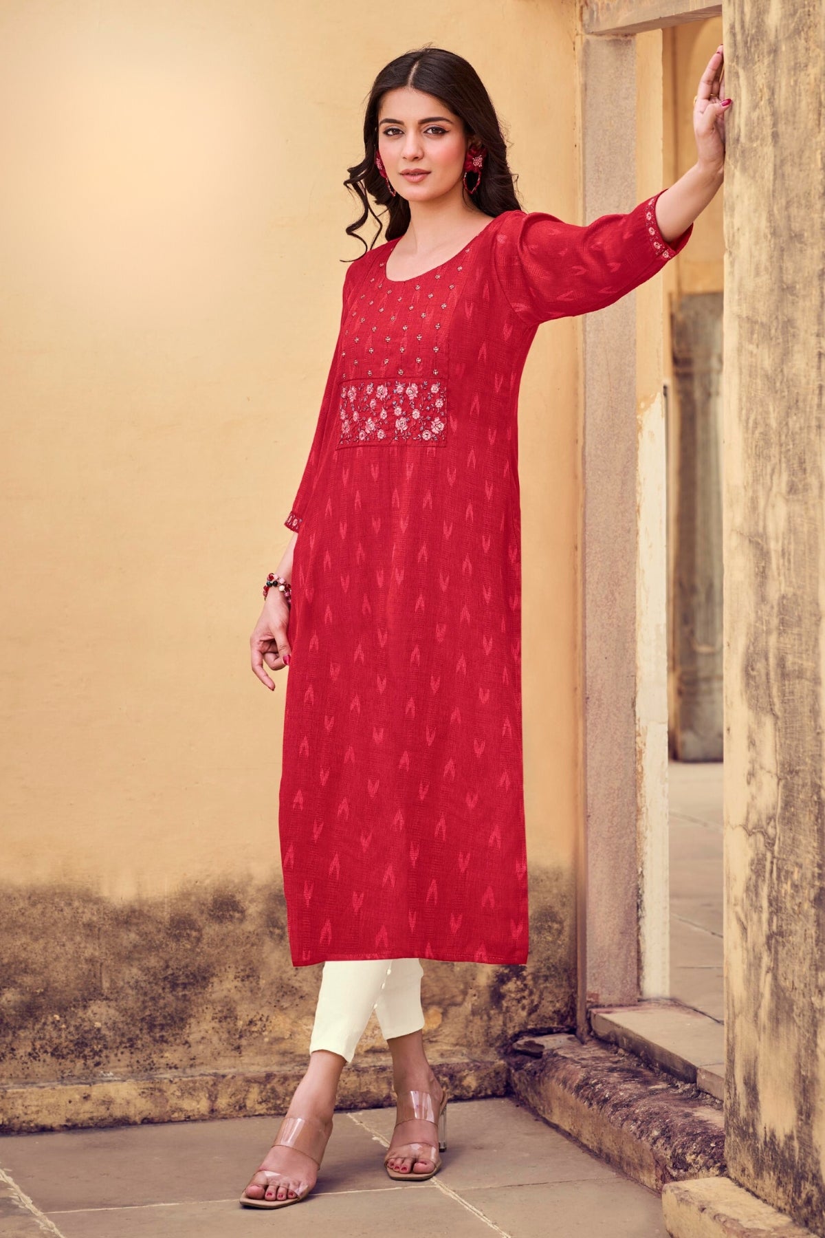 Rishika Embroidered Kurti