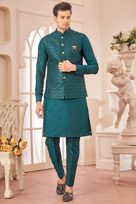 Rithvik Kurta Pajama With Jacket