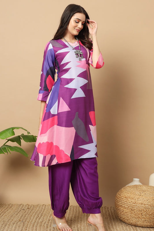 Roshika Kurti With Pants