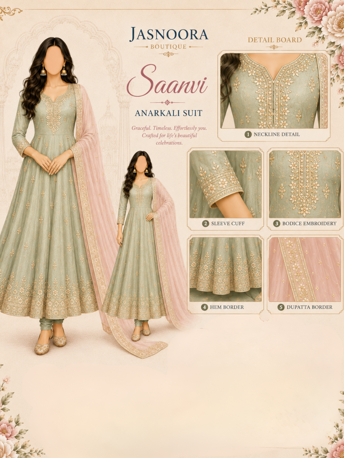 Saanvi Anarkali Suit — Made For You