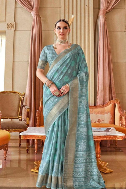 Saanvika Saree - Blue