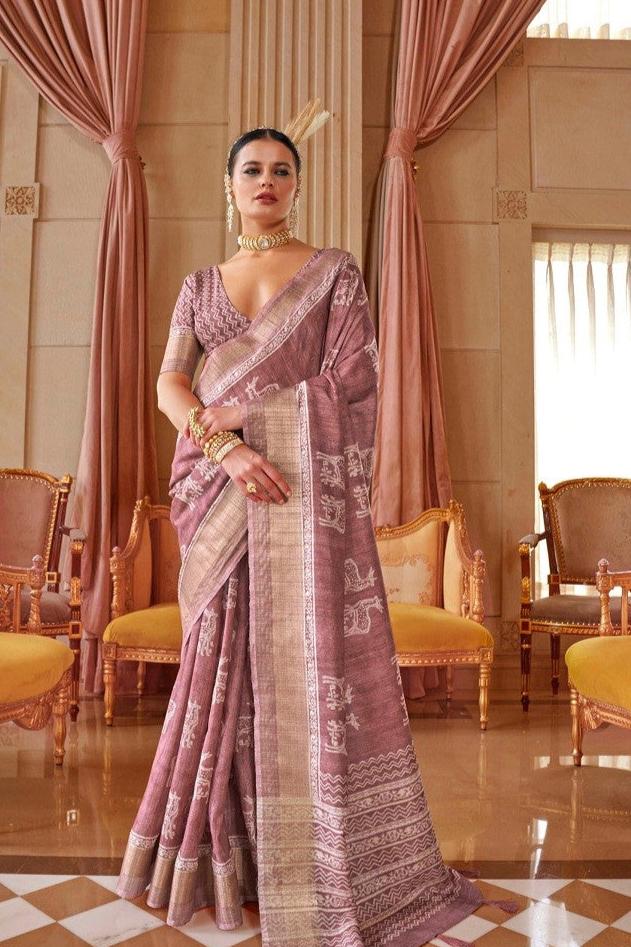 Saanvika Saree - Pink