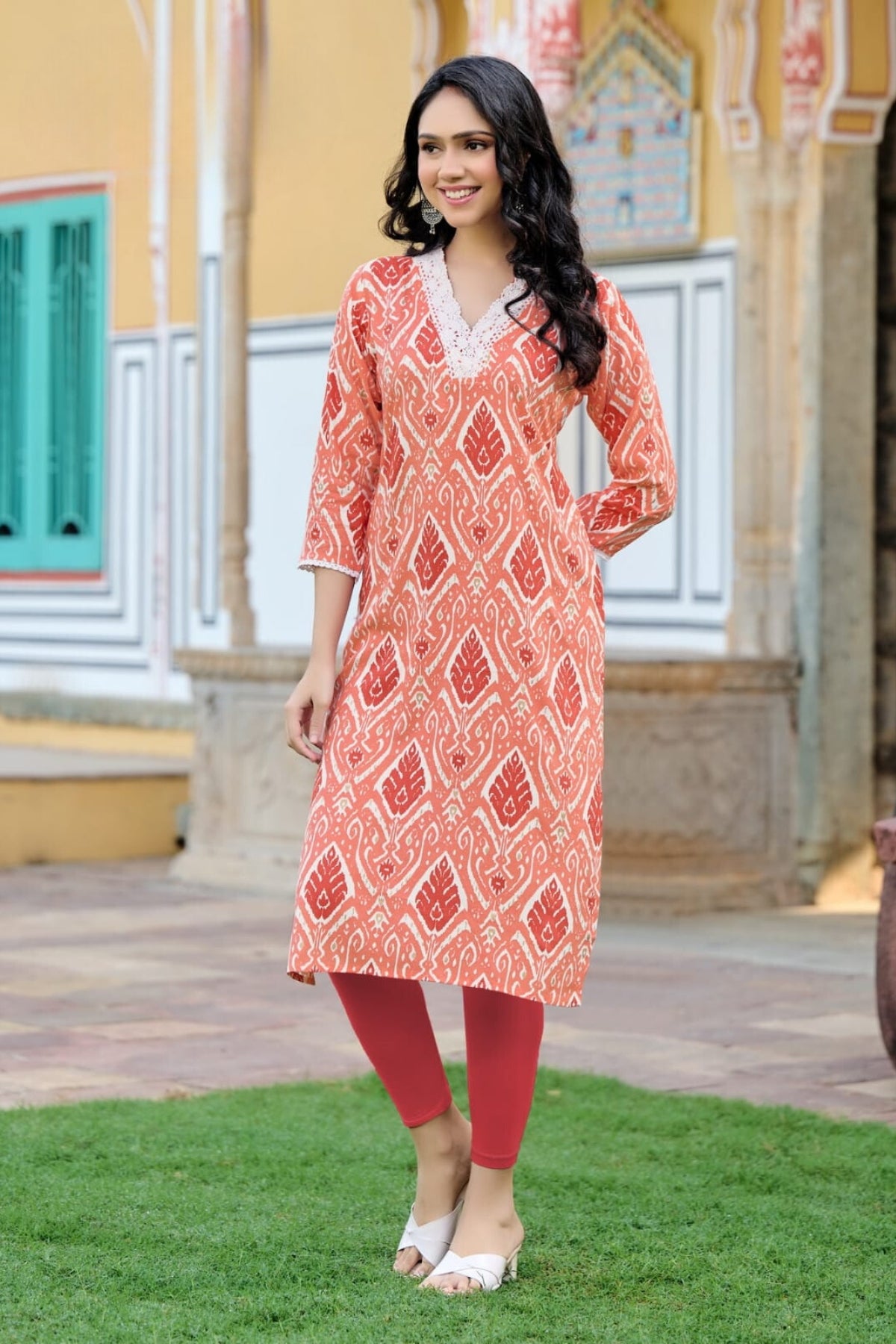 Saheli Rayon Printed Kurti