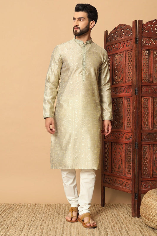 Samar Kurta Set - Gold