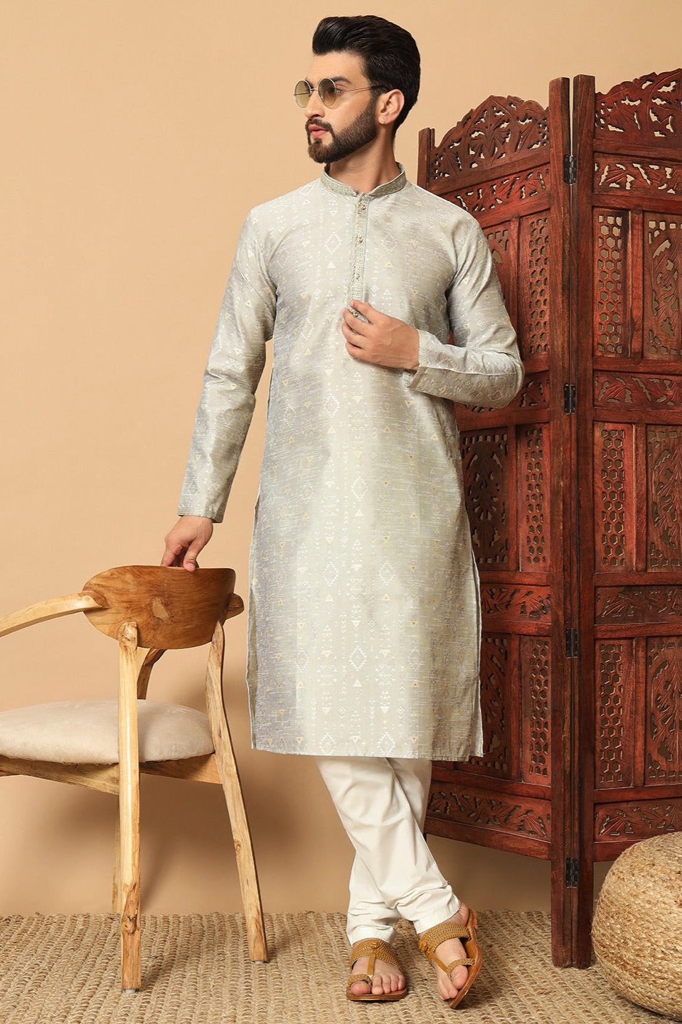 Samar Kurta Set - White