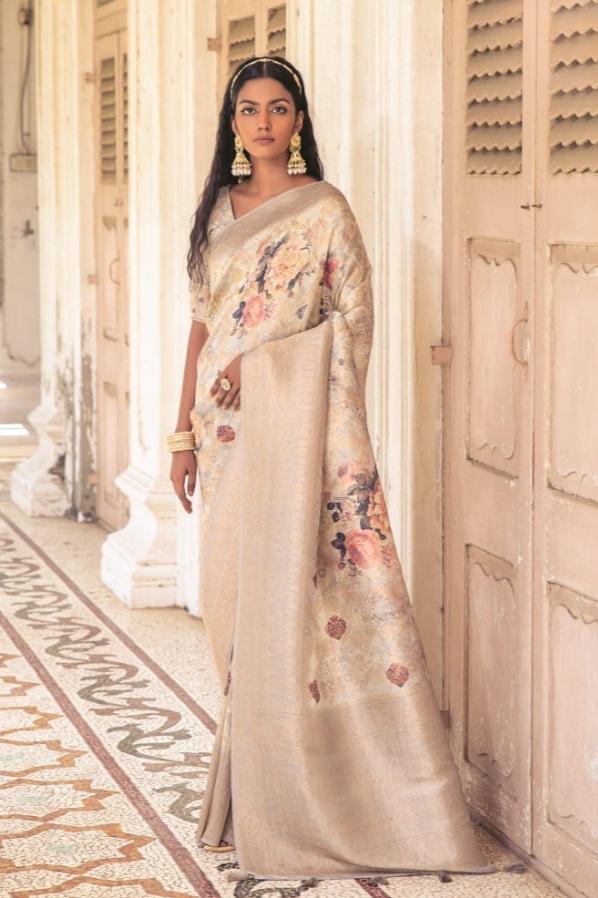 Shanaya Saree - Beige