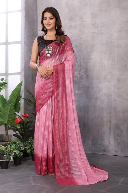 Sonalika Saree - Pink