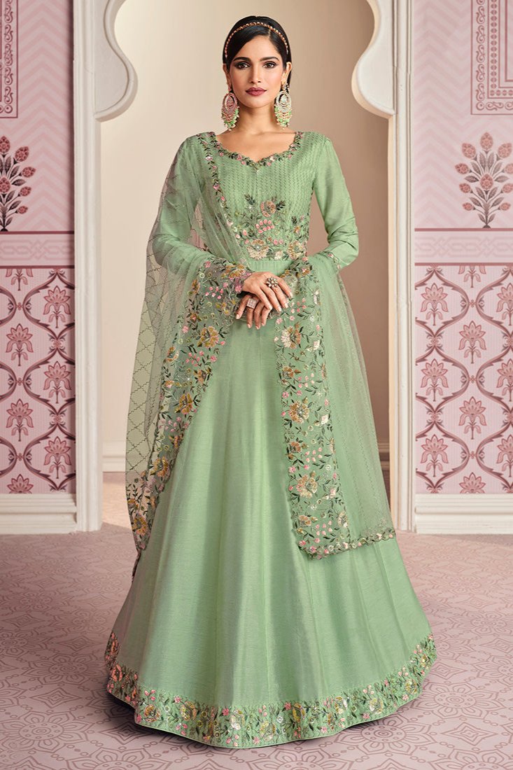 Suhani Anarkali Suit - Green