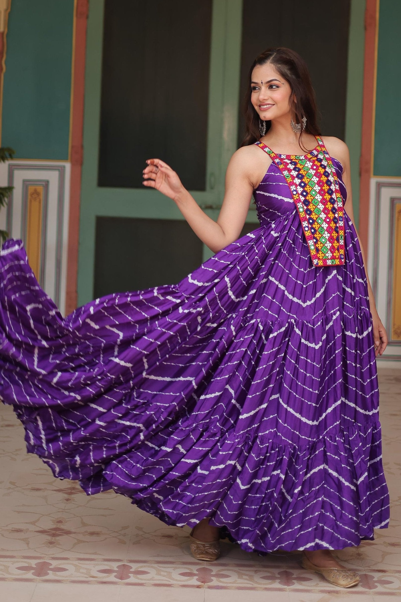 Tamanna Gown - Purple