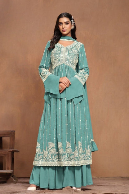 Tanisha Salwar Suit - Blue