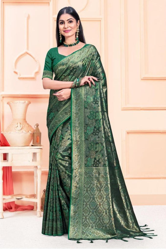 Tarunika Saree - Green