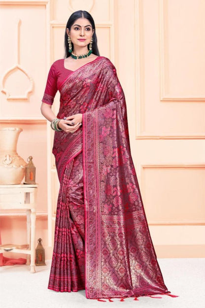 Tarunika Saree - Red