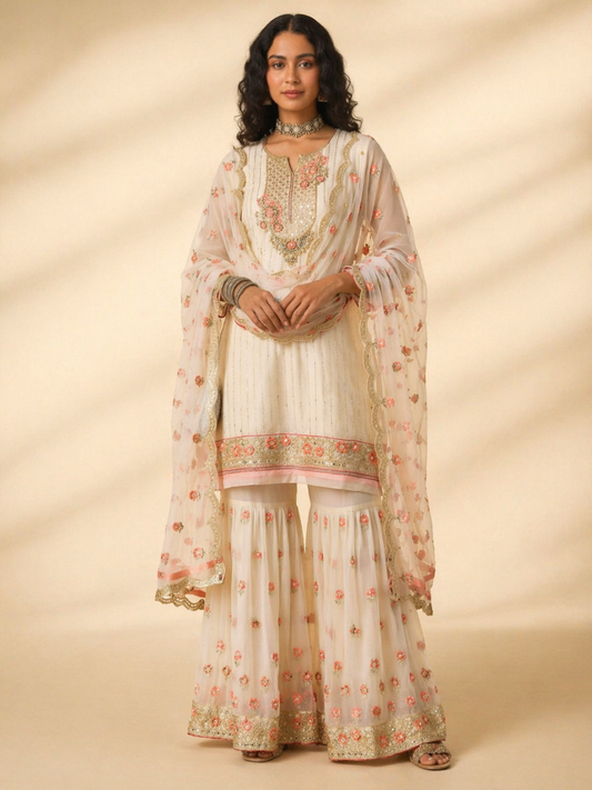 Aaliya Sharara Suit