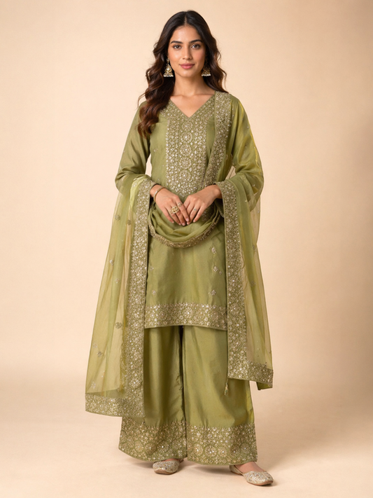 Maahi Palazzo Suit