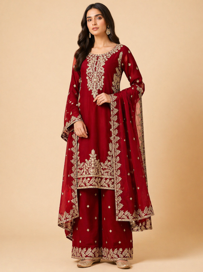 Ishika Straight Cut Suit