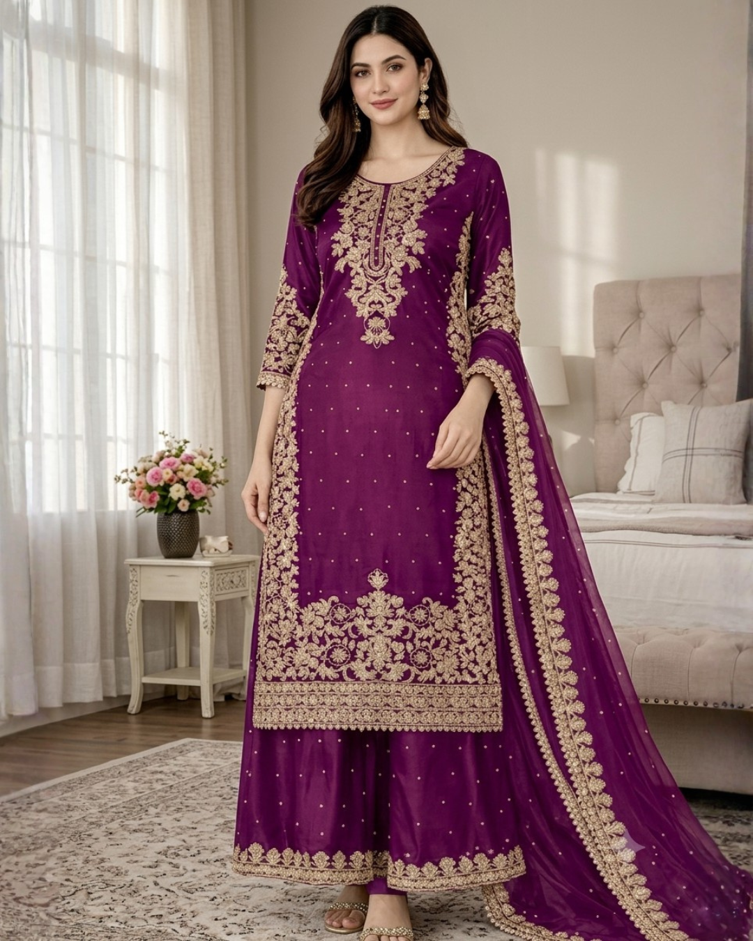 Ziya Palazzo Suit