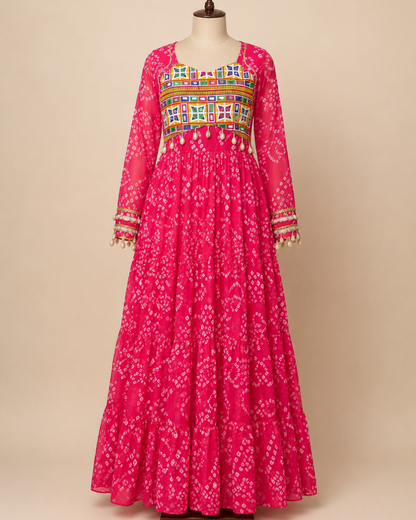Nitya Navratri Gown