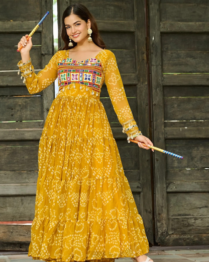 Nitya Navratri Gown