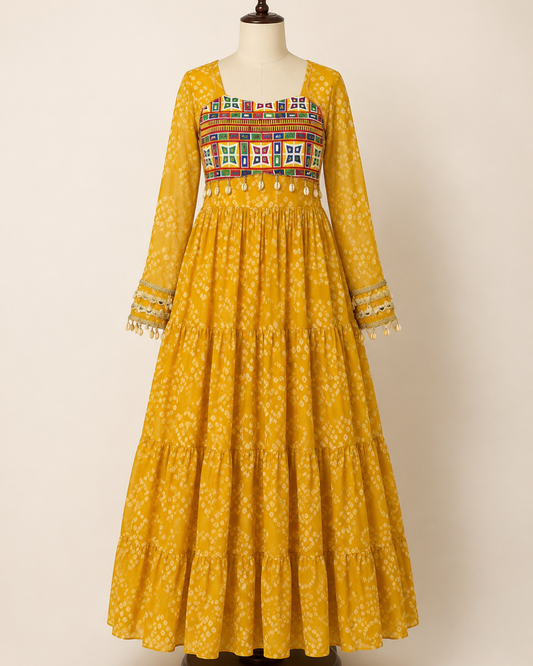 Nitya Navratri Gown