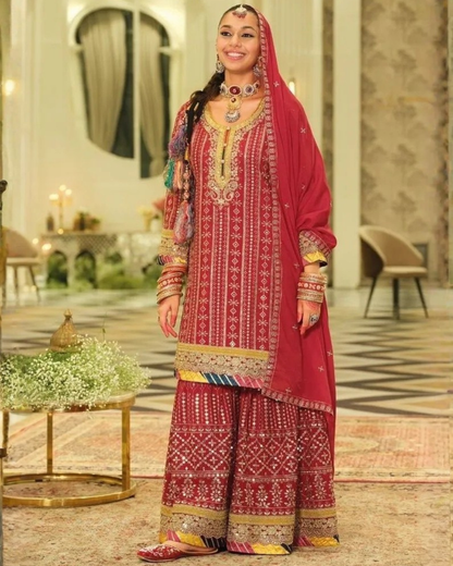 Aarushi Palazzo Suit
