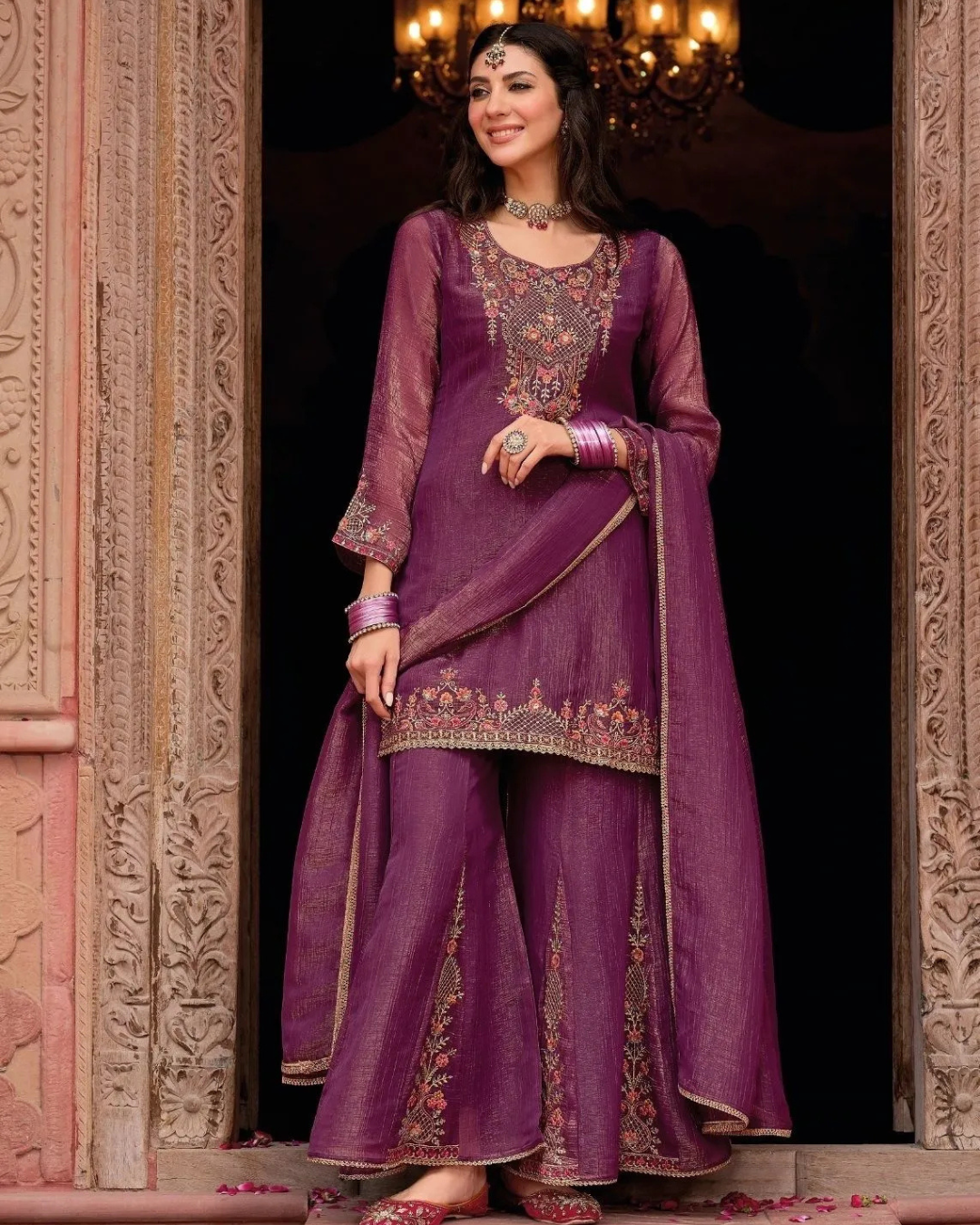 Devika Palazzo Suit