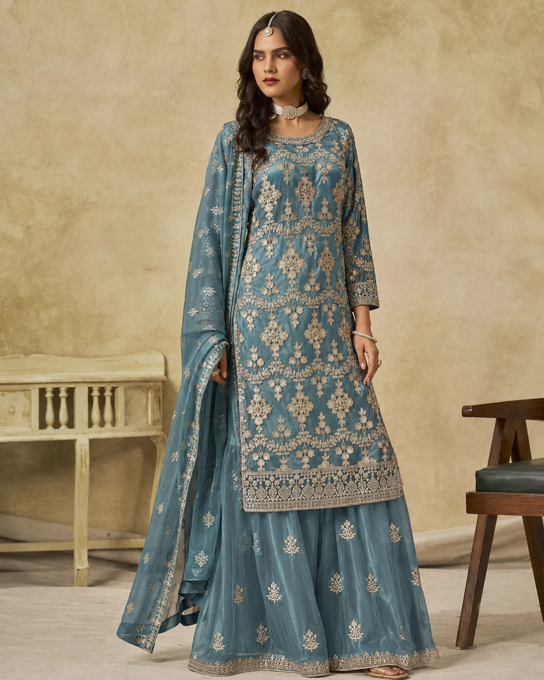 Navya Palazzo Suit