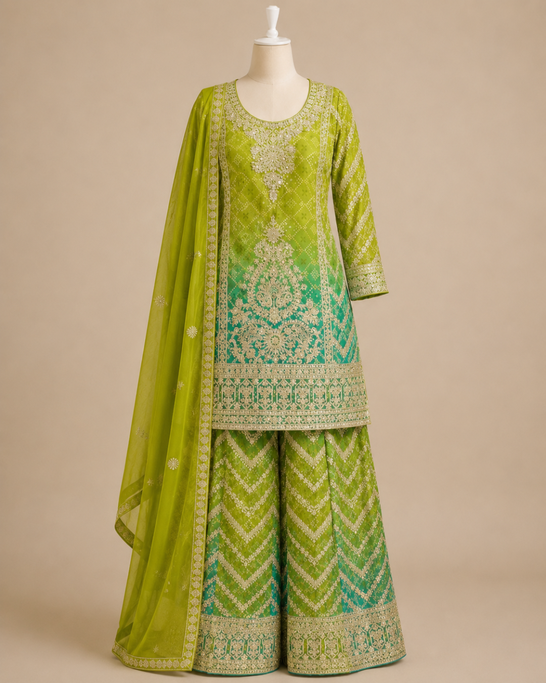 Mahira Palazzo Suit