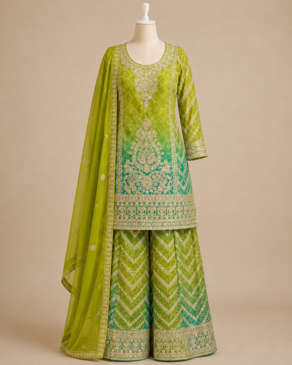 Mahira Palazzo Suit