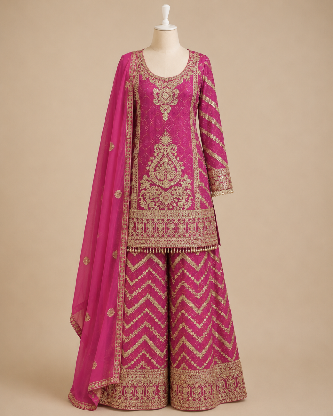 Mahira Palazzo Suit