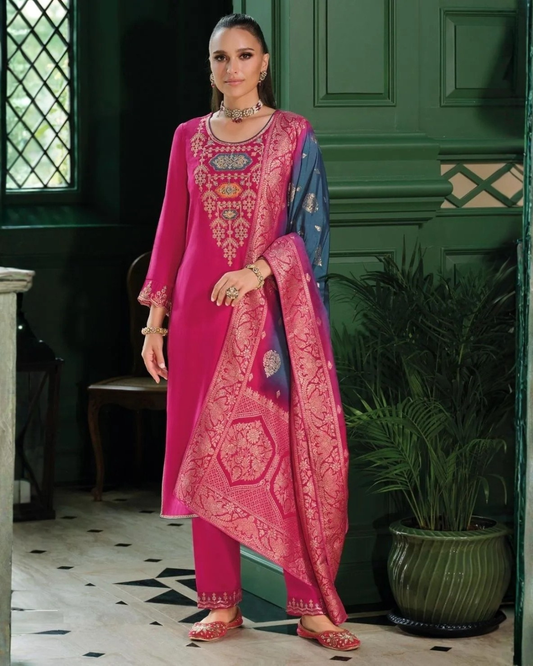 Pranavi Straight Cut Suit