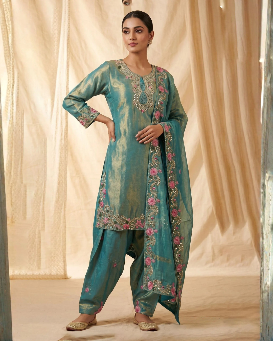 Naira Farshi Straight Cut Suit