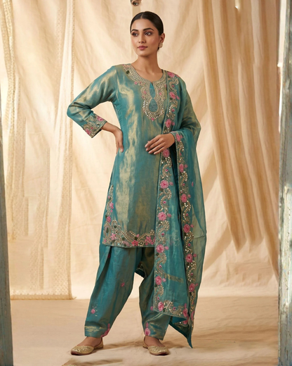Naira Farshi Straight Cut Suit