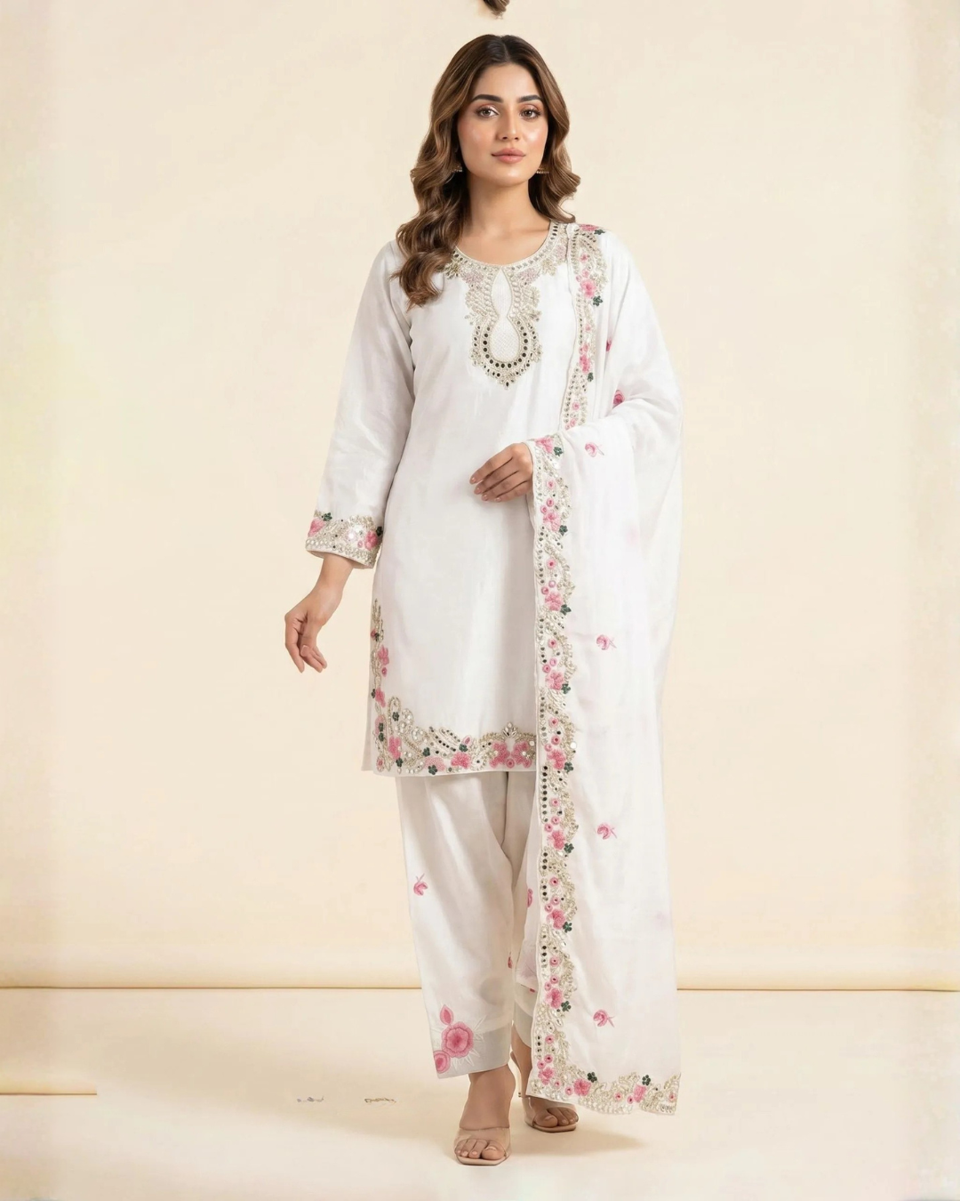 Naira Farshi Straight Cut Suit