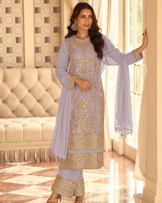 Zareen Straight Cut Suit