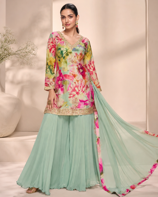 Charvi Palazzo Suit