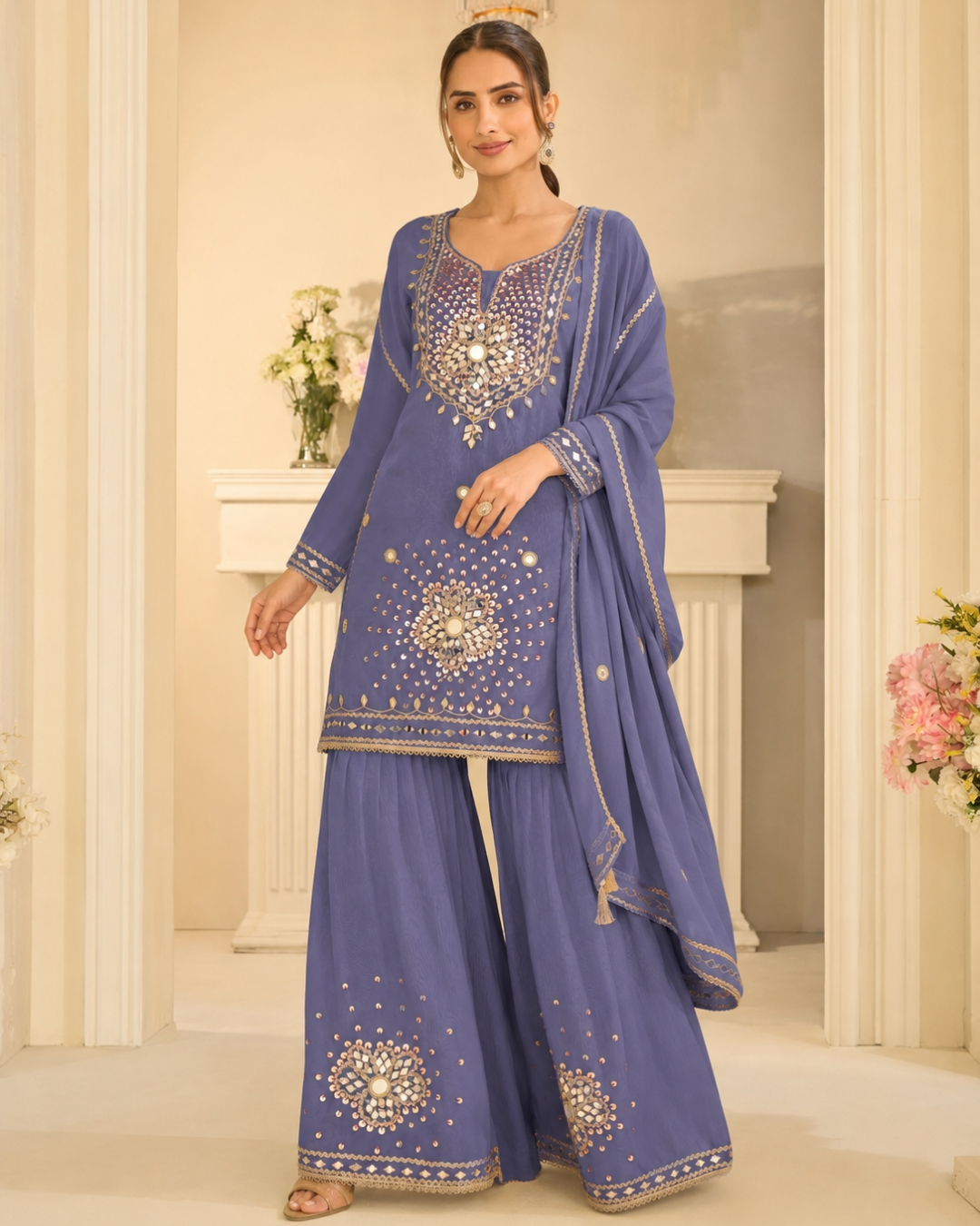 Liyana Sharara Suit