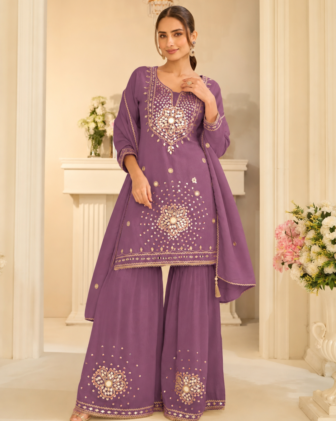 Liyana Sharara Suit