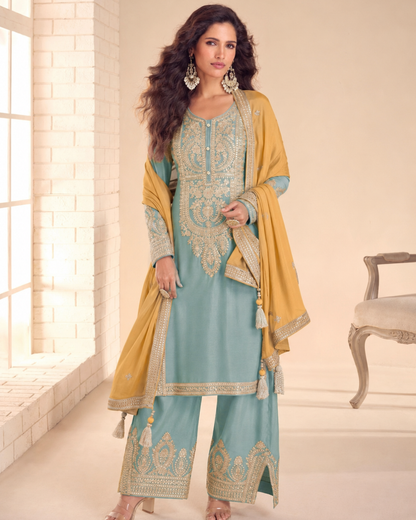 Imaan Straight Cut Suit