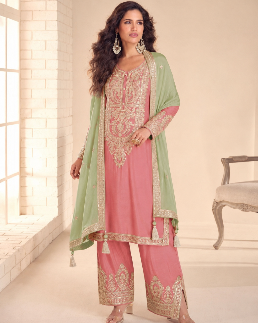 Imaan Straight Cut Suit