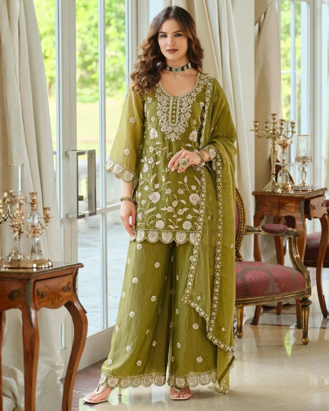 Aaliya Palazzo Suit